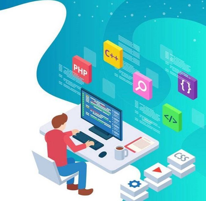 Full-Stack Developer illustration