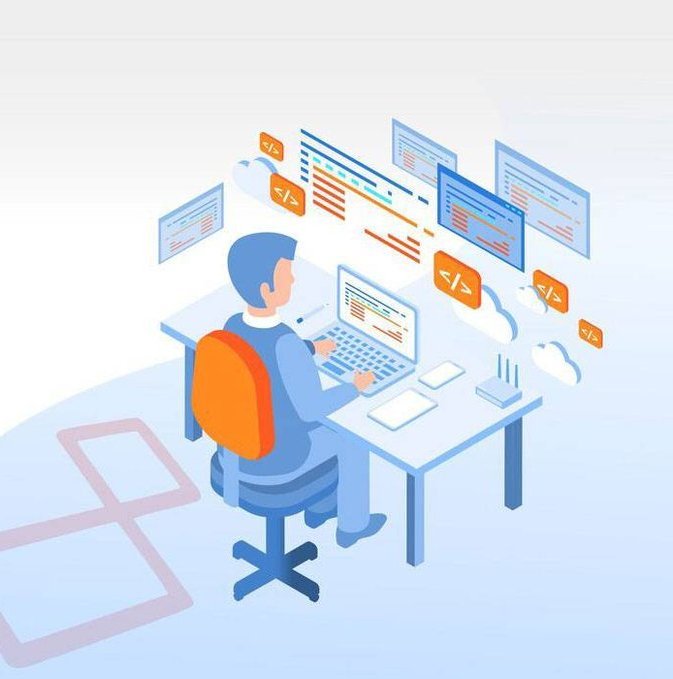 Laravel Developer illustration