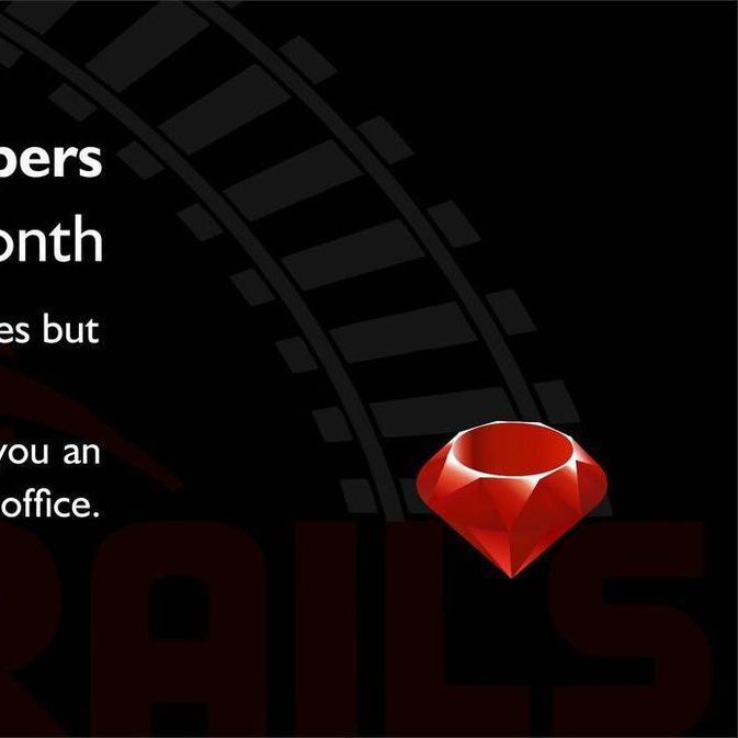 Ruby on Rails Developer illustration