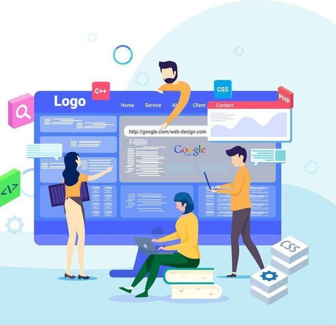 Website Designer illustration